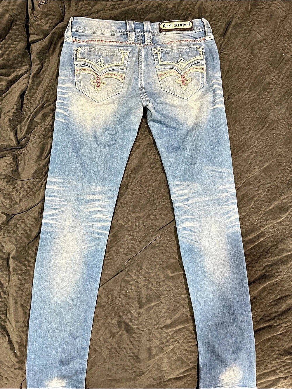 Rock Revival Hanaya Skinny Jeans Blue Waist 29